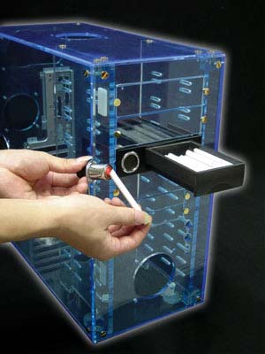 computer case cigarette lighter