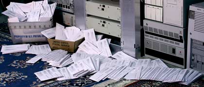 one day's renewal notices from Network Solutions