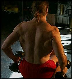 seated dumbbell side raises