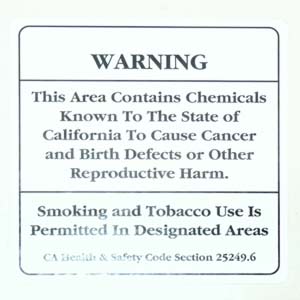 cancer, birth defects, and reproductive harm
