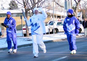 olympic torch run