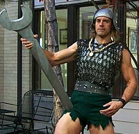 Ted, the Norse God of Bicycle Repair and Maintenance