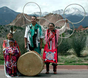 the Sweetwater Dancers at the Garden of the Gods